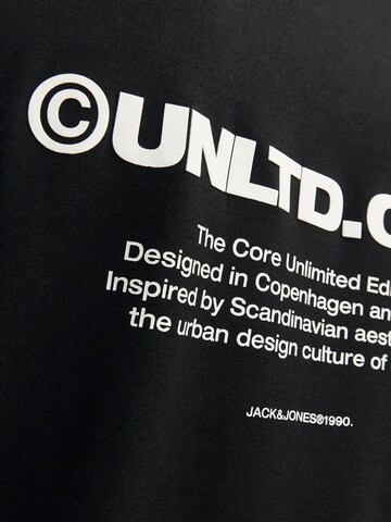 juoda JACK & JONES Marškinėliai 'JCOAero'
