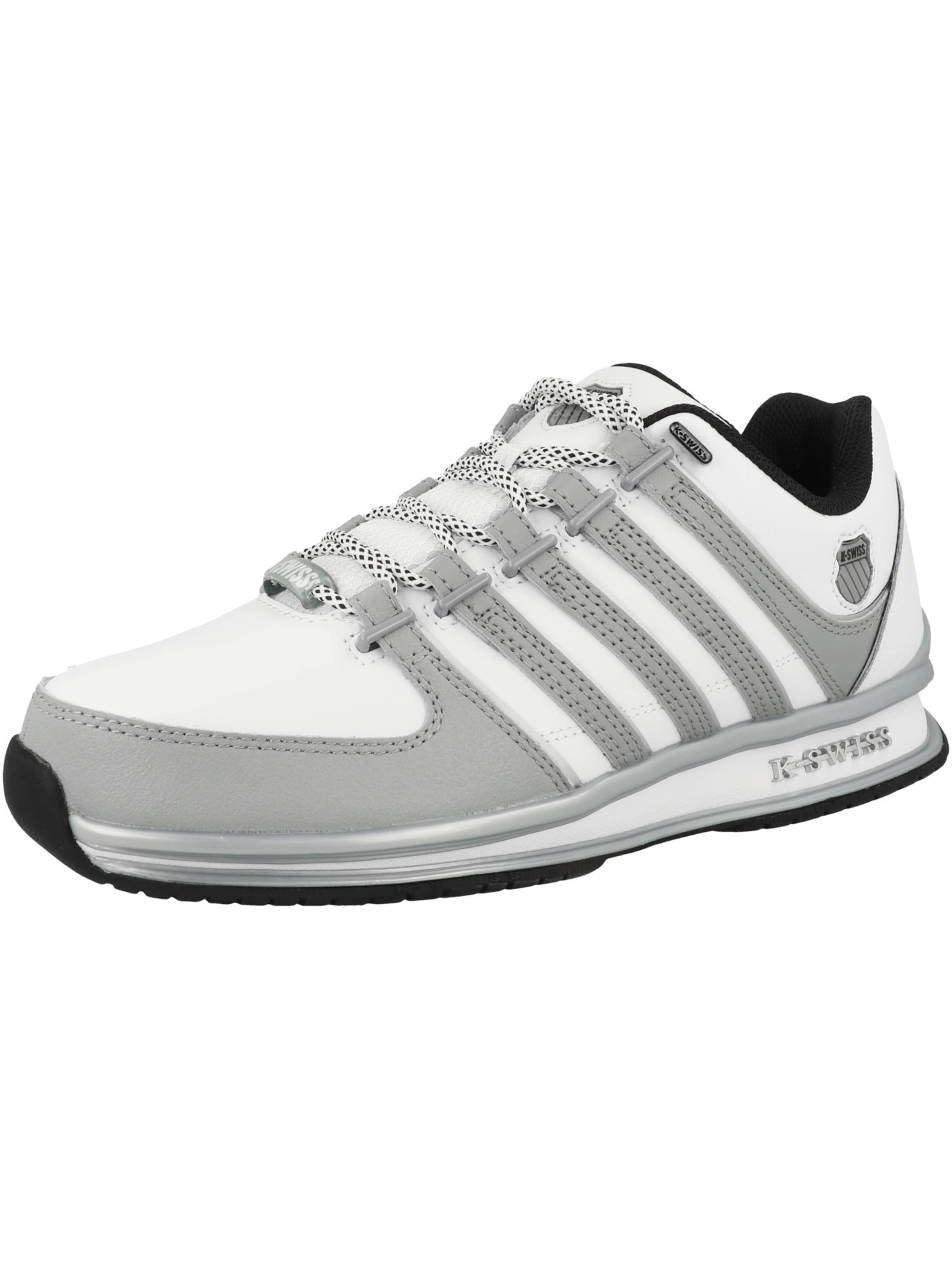 Sneaker bassa 'Rinzler' di K-SWISS in bianco: frontale