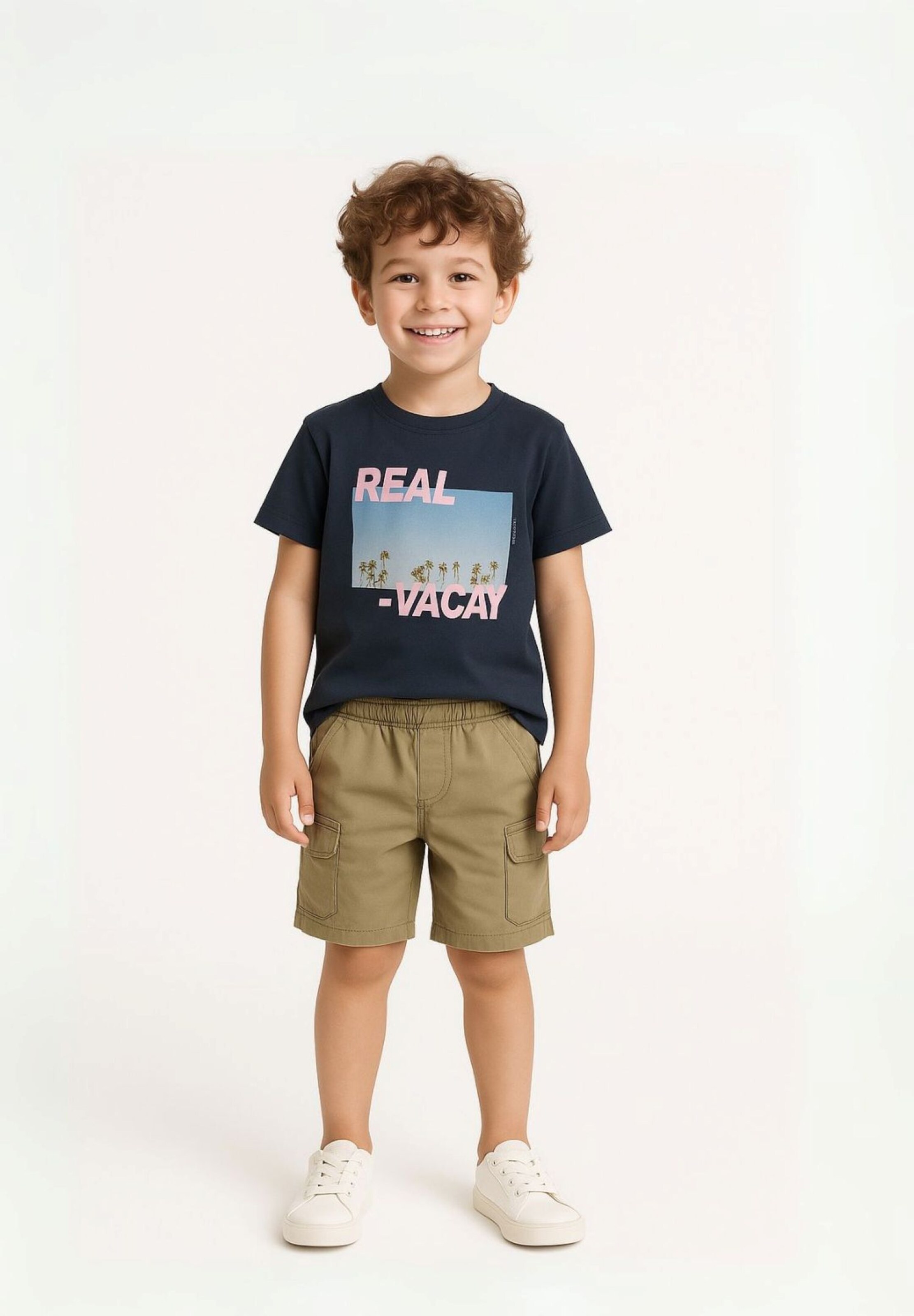 Regular Pantalon MINOTI en vert : devant