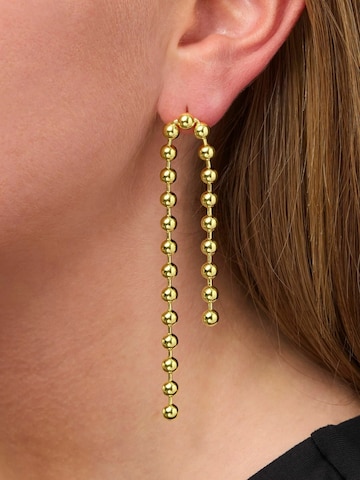 Jane Kønig Earrings 'Atomic' in Gold: front