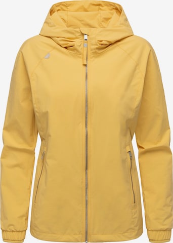 Giacca funzionale 'Dizzea' di Ragwear in giallo: frontale