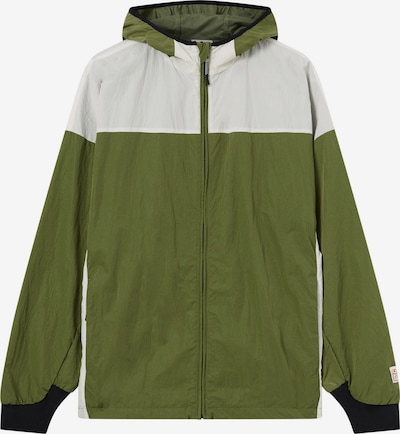 Champion Authentic Athletic Apparel Välikausitakki värissä oliivi / musta / offwhite, Tuotenäkymä