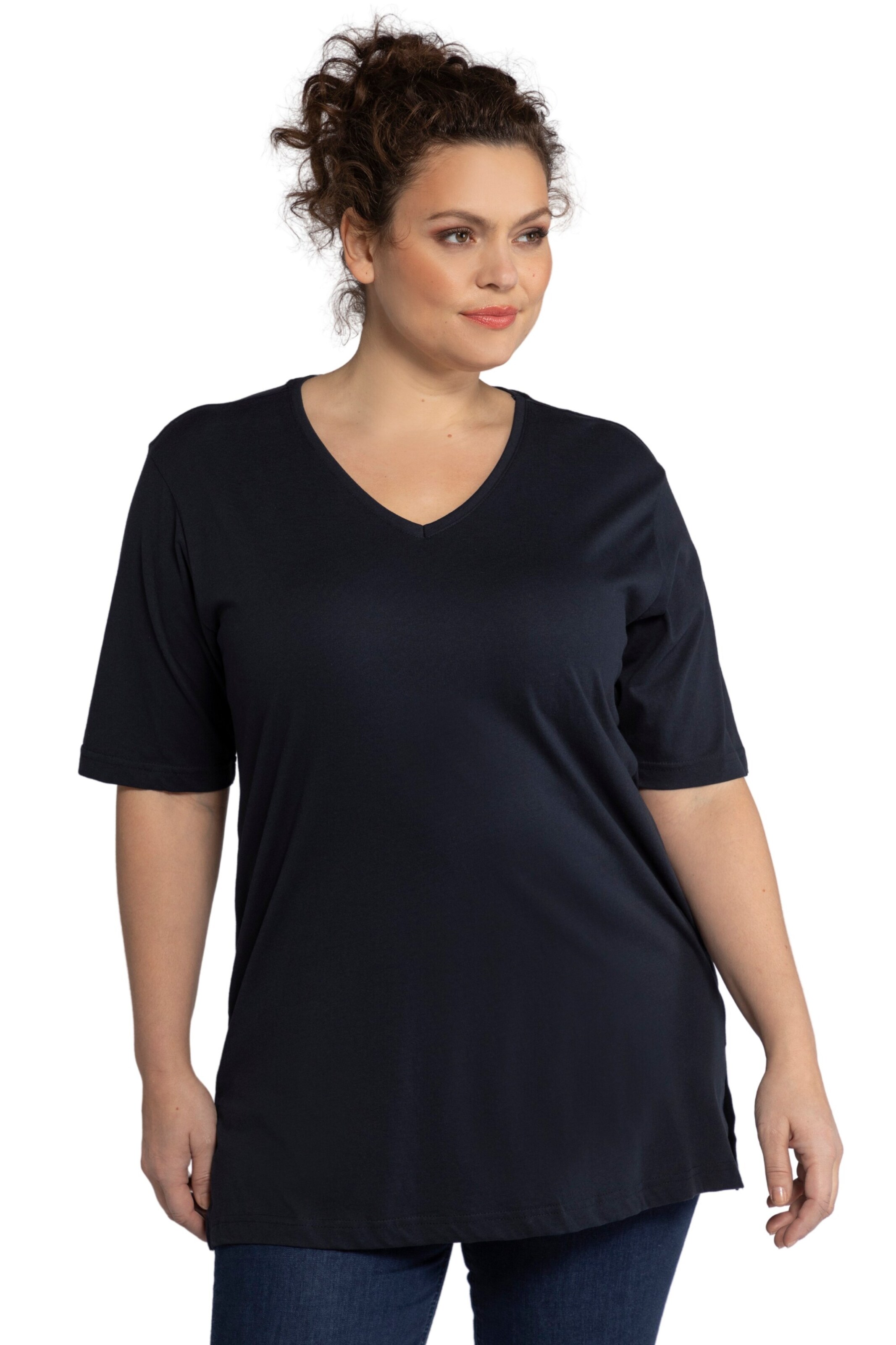 Ulla Popken Shirt in Blue: front