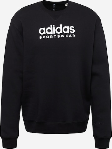 ADIDAS SPORTSWEAR Urheilullinen collegepaita 'All Szn' värissä musta: edessä