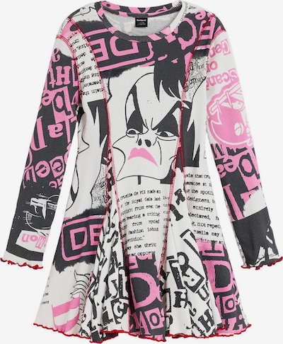 158-164 dydžio Suknelė 'Cruella Disney' iš Desigual, spalva – šviesiai rožinė / juoda / balta, Prekių apžvalga