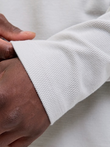JJ Rebel Poloshirt 'JREBGRID' in Grau