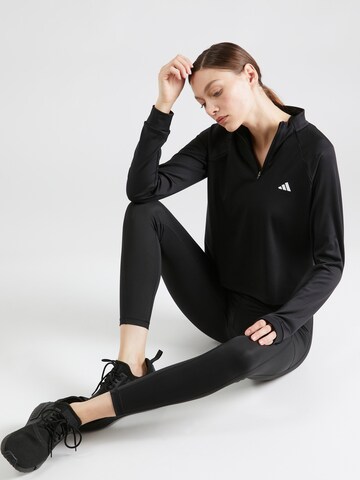 ADIDAS PERFORMANCE Funkční tričko 'Essentials' – černá