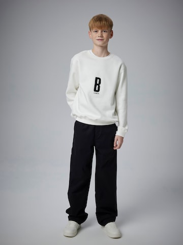 NAME IT Sweatshirt 'NKMONSLO' i vit
