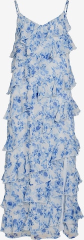 VILA Avondjurk 'VILUNA' in Blauw: voorkant