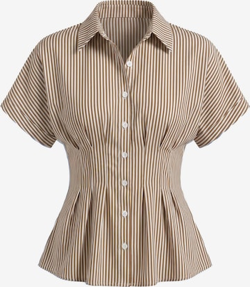 Bluză de la Imily Bela pe maro: față