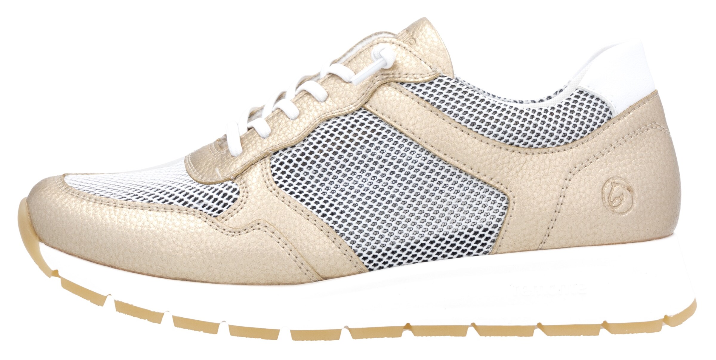 REMONTE Sneakers laag in Goud