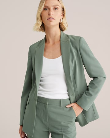 Sacou 'Marly' de la WE Fashion pe verde: față
