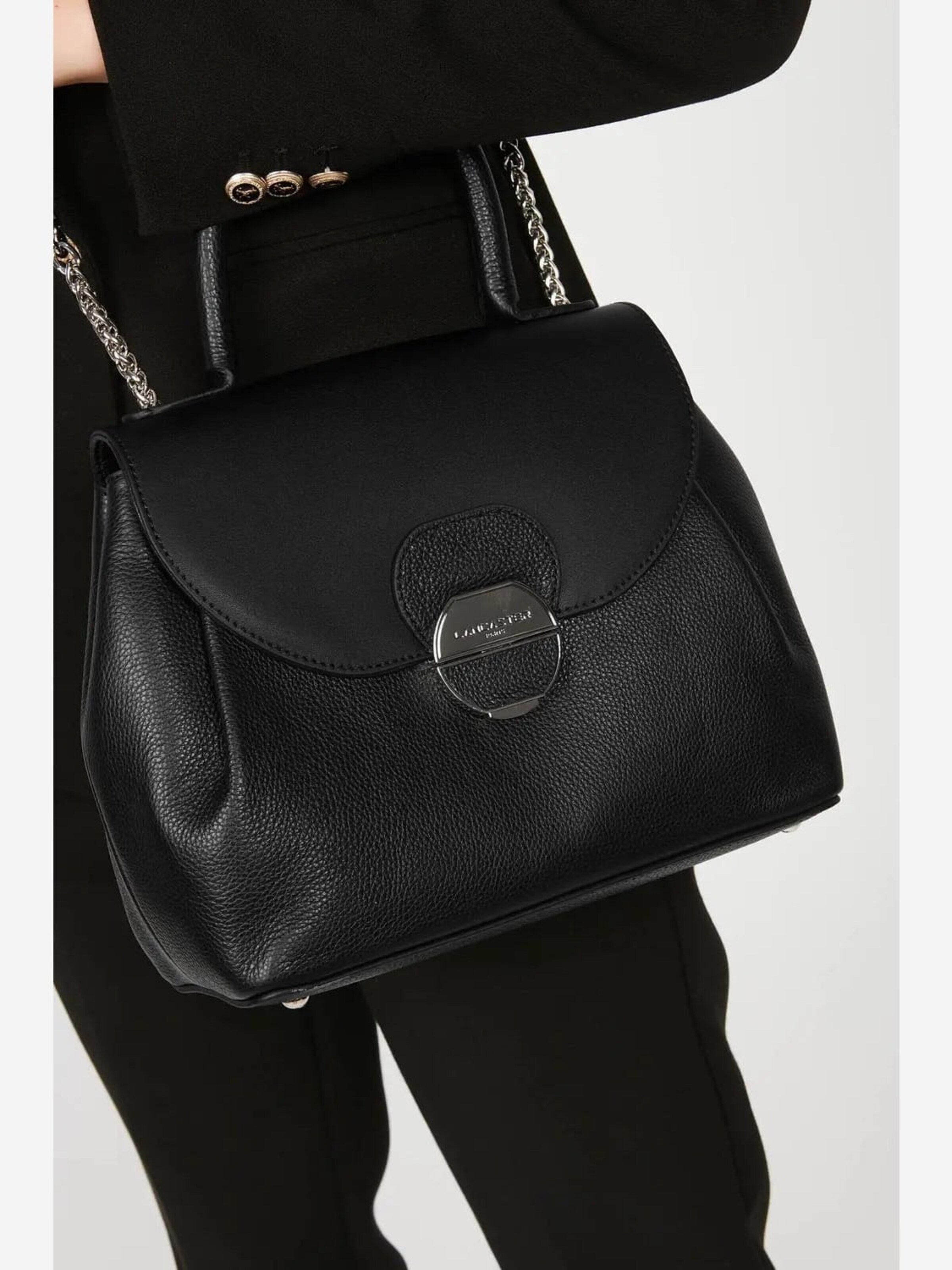 LANCASTER Paris Handtas in Zwart