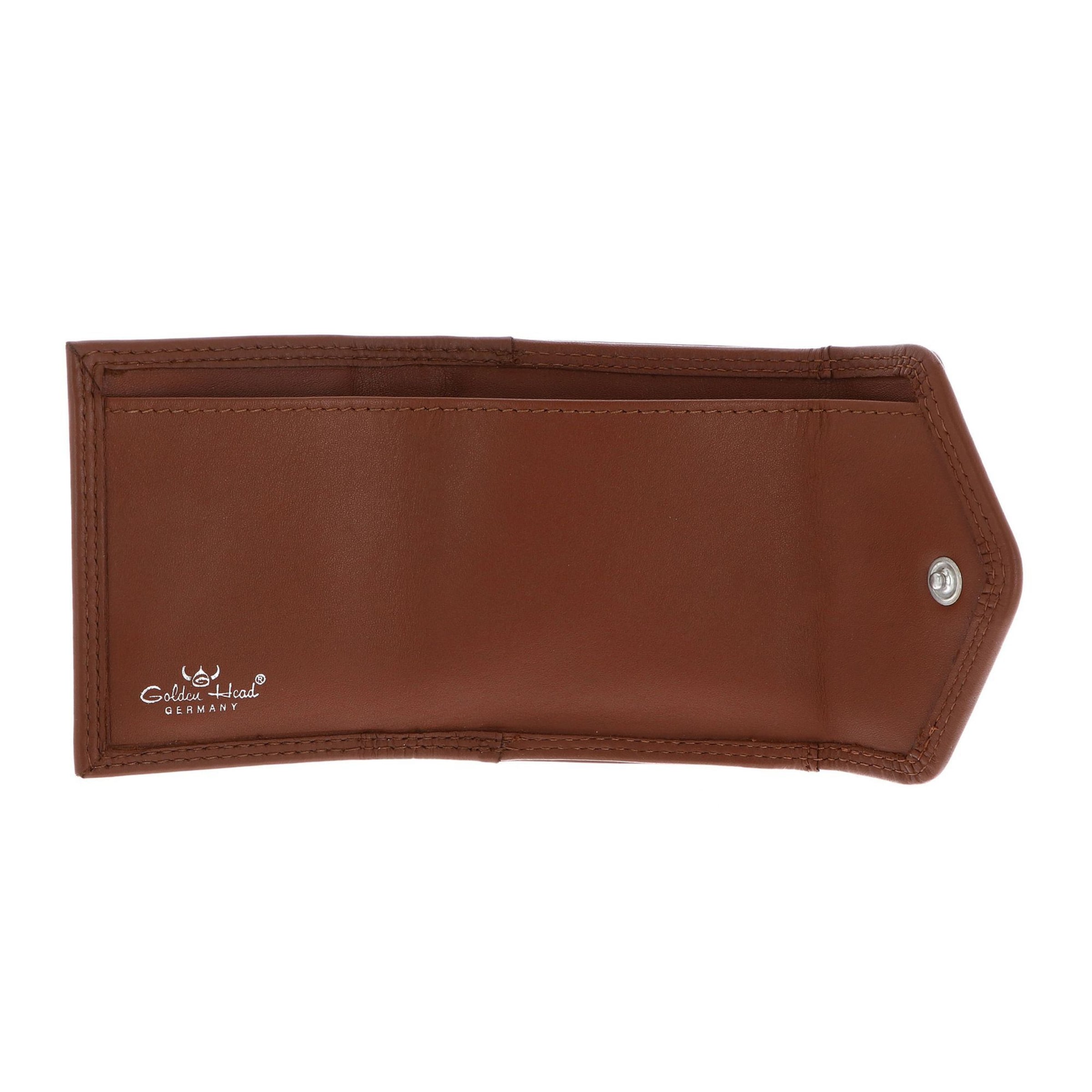 GOLDEN HEAD Wallet 'Polo' in Brown