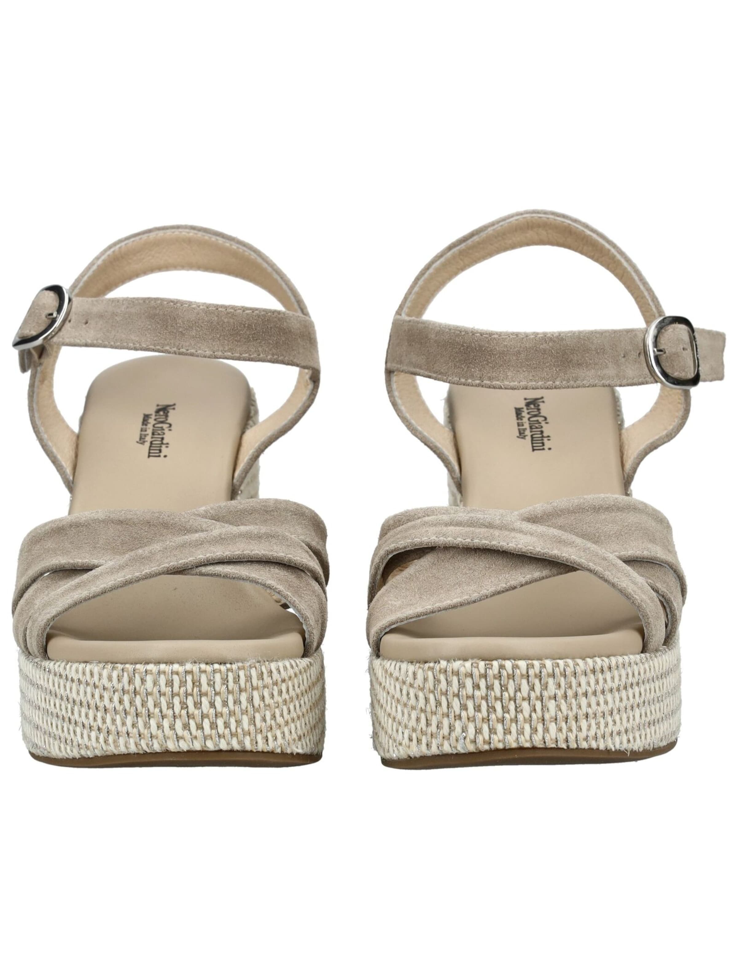Nero Giardini Sandalen met riem in Beige