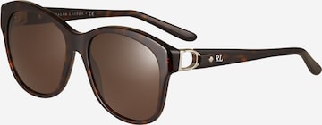 Ralph Lauren Sluneční brýle '0RL8190Q' – hnědá: přední strana
