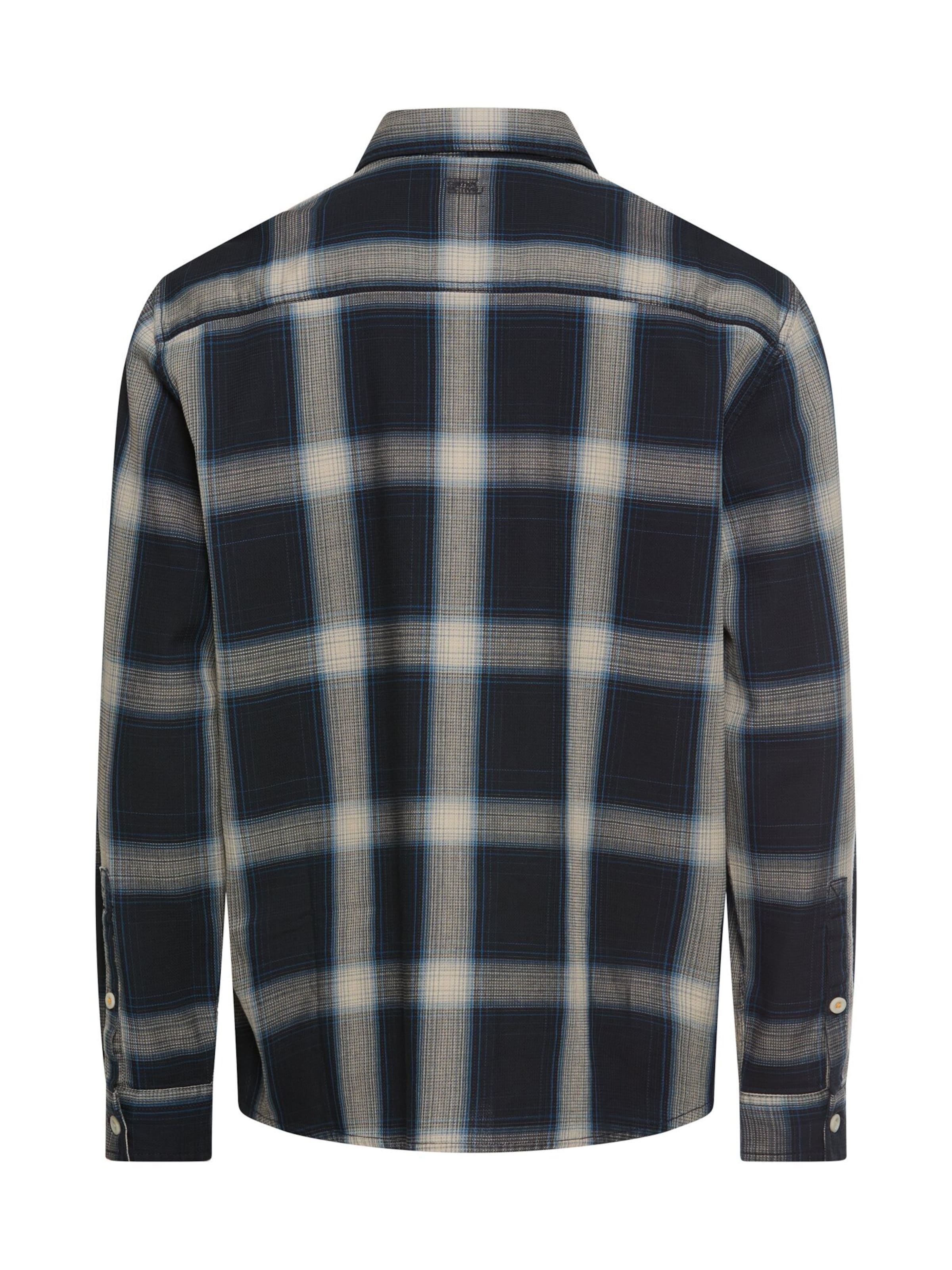 CAMEL ACTIVE Regular fit Button Up Shirt in Blue