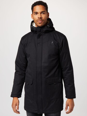 Fat Moose Jacke in Schwarz: Vorderseite