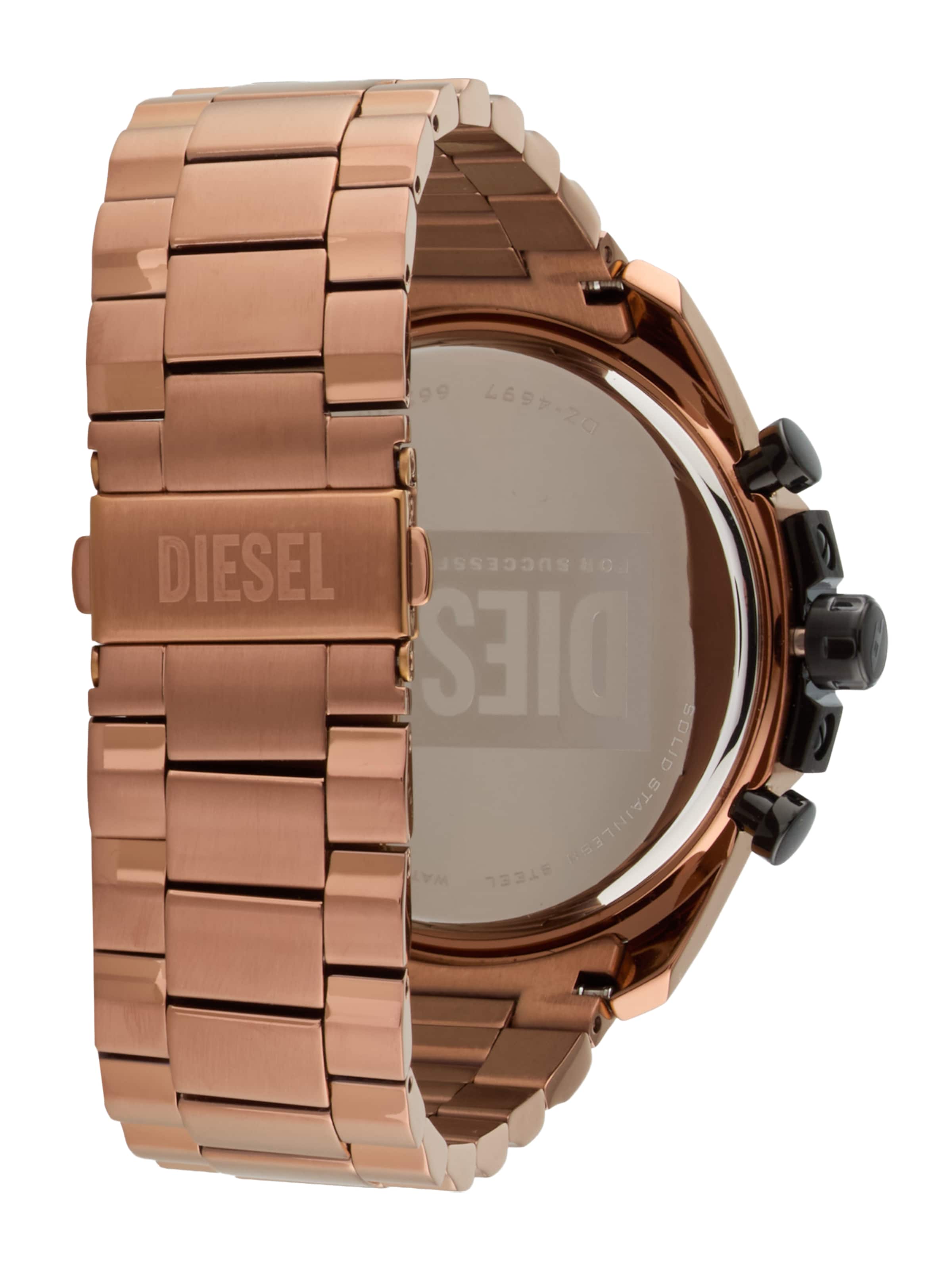 Montre à affichage analogique 'MEGA CHIEF SLIM' DIESEL en bronze