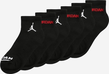 Șosete de la Jordan pe negru: față