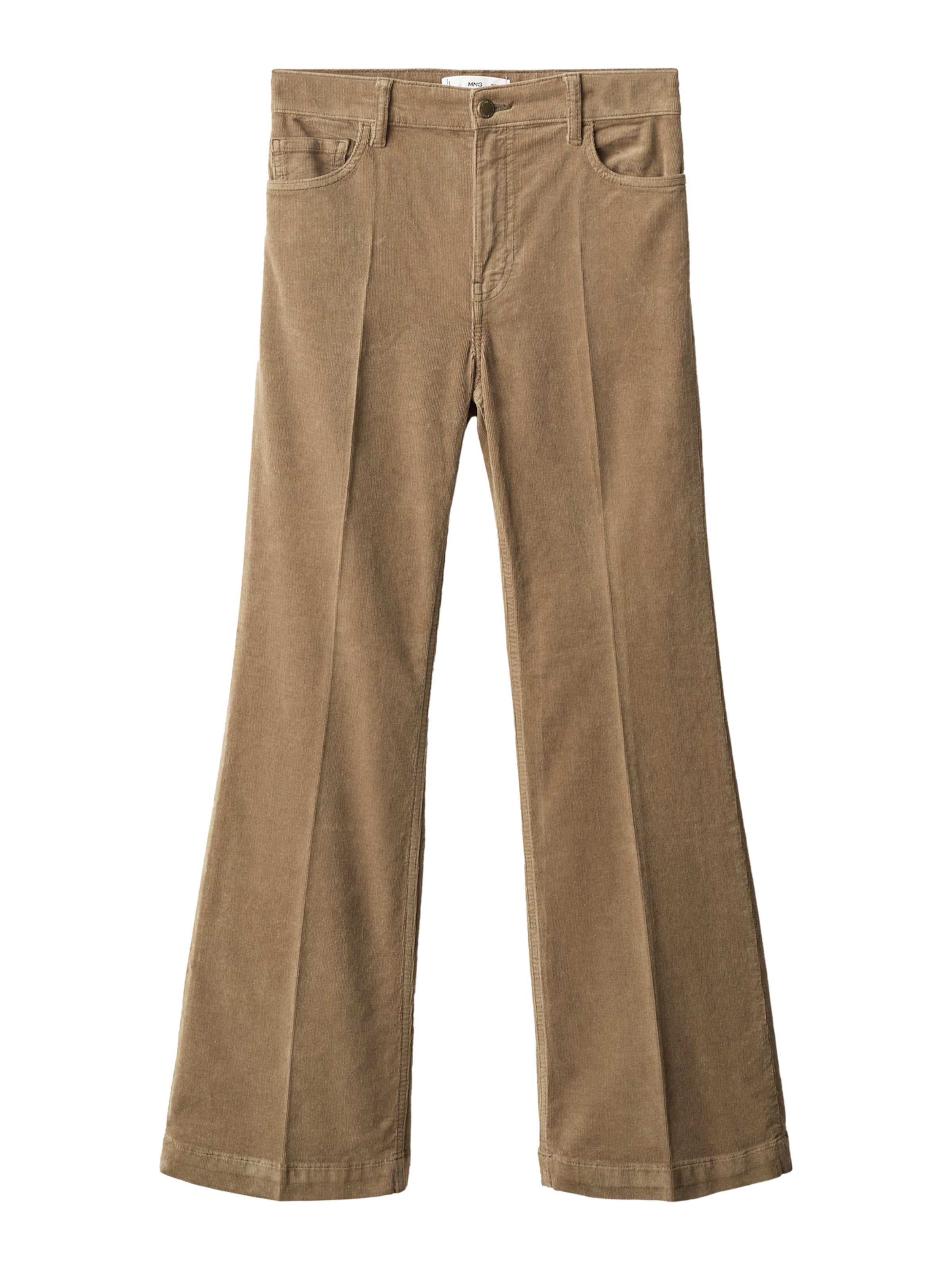 Bootcut Jeans de la MANGO pe maro: față