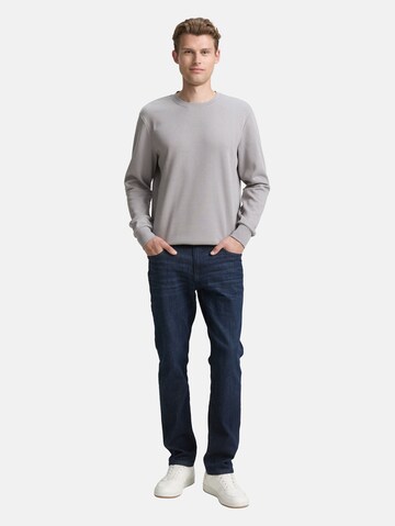 TOM TAILOR Sweatshirt in Grey