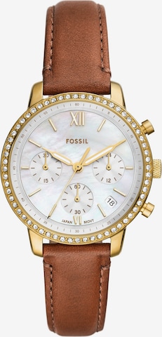 FOSSIL Uhr in Gold: predná strana