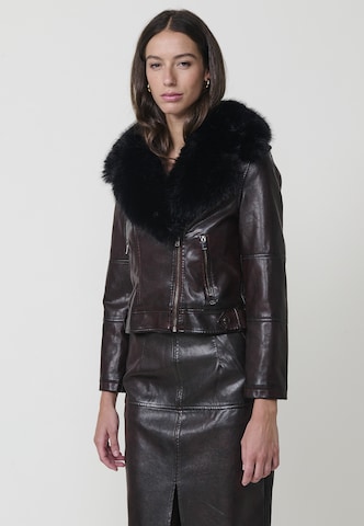 KOROSHI Übergangsjacke in Rot: Vorderseite