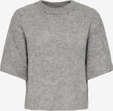 JDY Trui 'JDYLINEA' in Grijs: voorkant