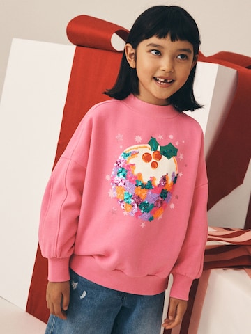 Felpa di Next in rosa: frontale