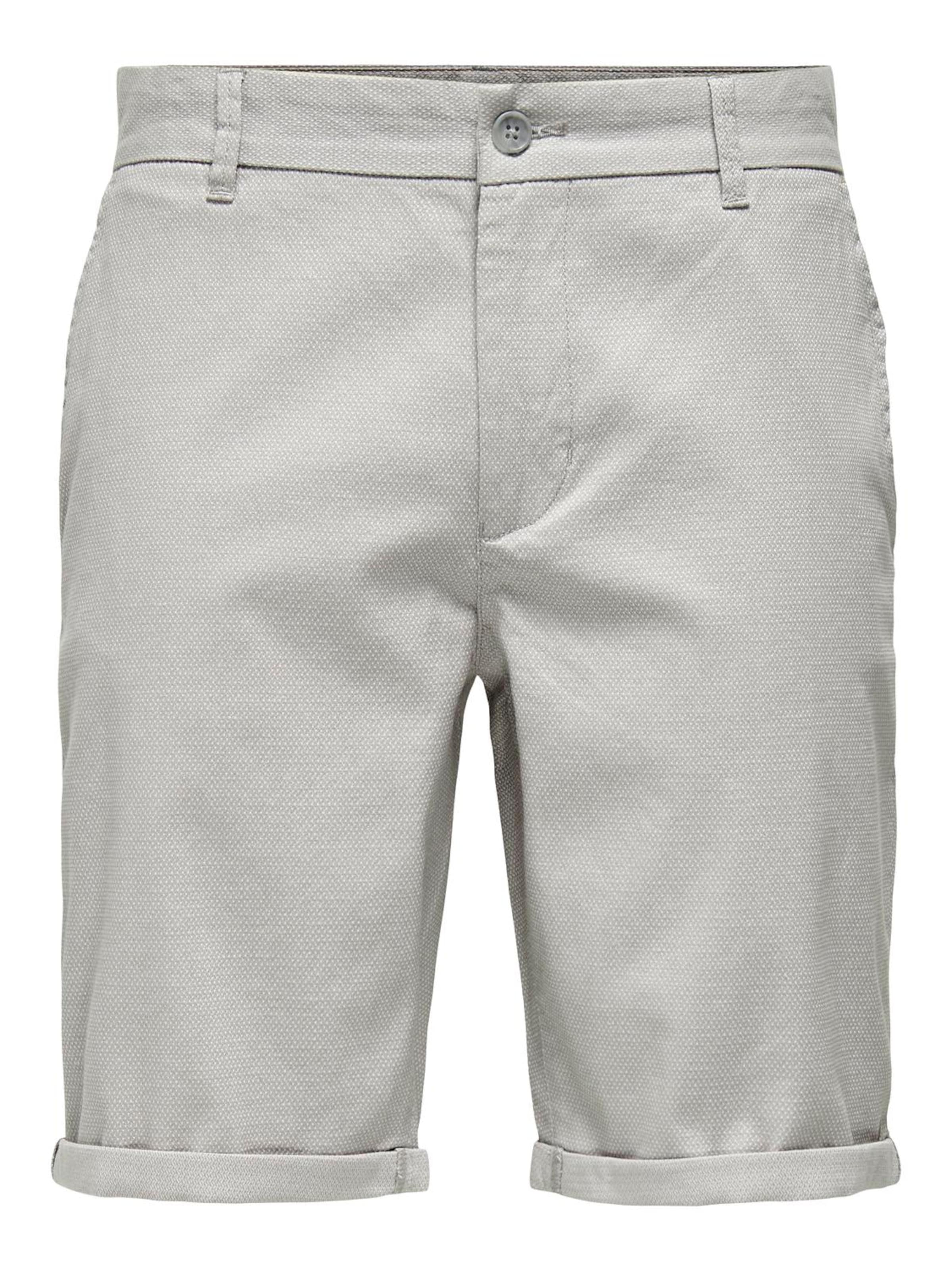 Only & Sons - regular Pantalón chino 'Peter Dobby' en gris: frente