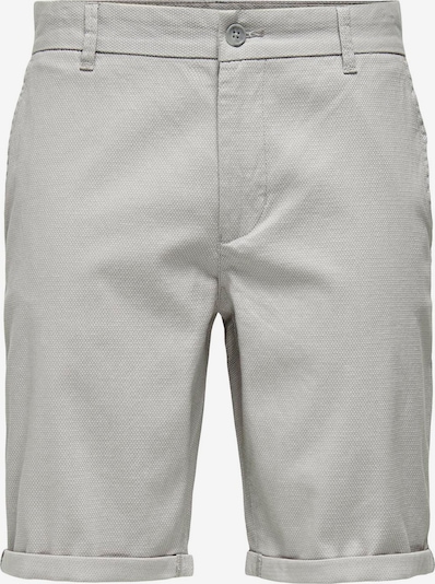 Only & Sons Chino hlače 'Peter Dobby' | svetlo siva barva, Prikaz izdelka