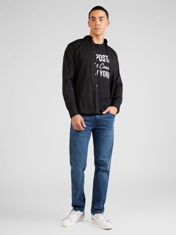 GAP - Ajuste estrecho Camisa en negro