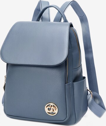 C’iel Backpack 'Mars' in Blue: front