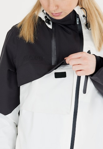 SLOPE Sportjacke 'Zuko' in Weiß