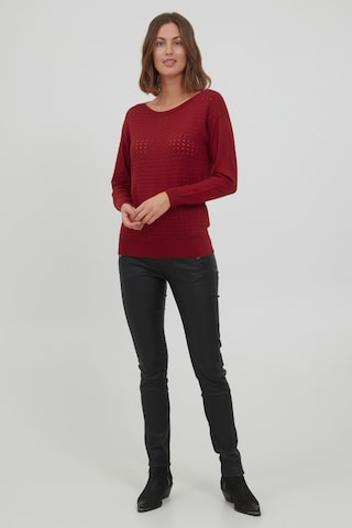 Fransa Pullover 'Dechimmer' in Rot