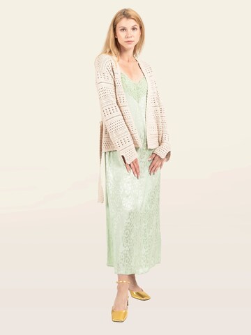 Odd Molly Gebreid vest ' Tie Me ' in Beige