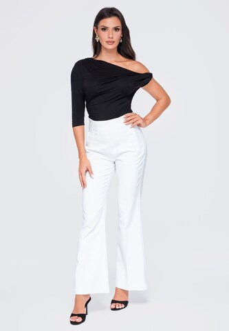 Ombre Shirt in Zwart