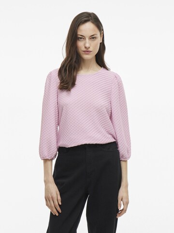 T-shirt VILA en violet : devant