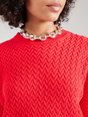 Pull-over 'Layla' ABOUT YOU en rouge