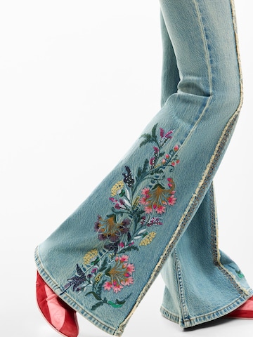 Desigual Flared Jeans i blå
