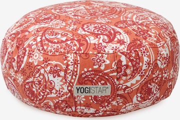 YOGISTAR.COM Meditationskissen - Rund - Art Collection in Orange: predná strana