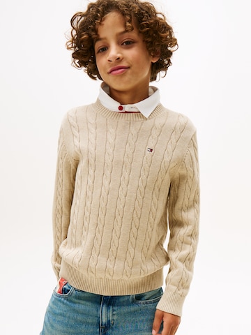 TOMMY HILFIGER Trui in Beige: voorkant