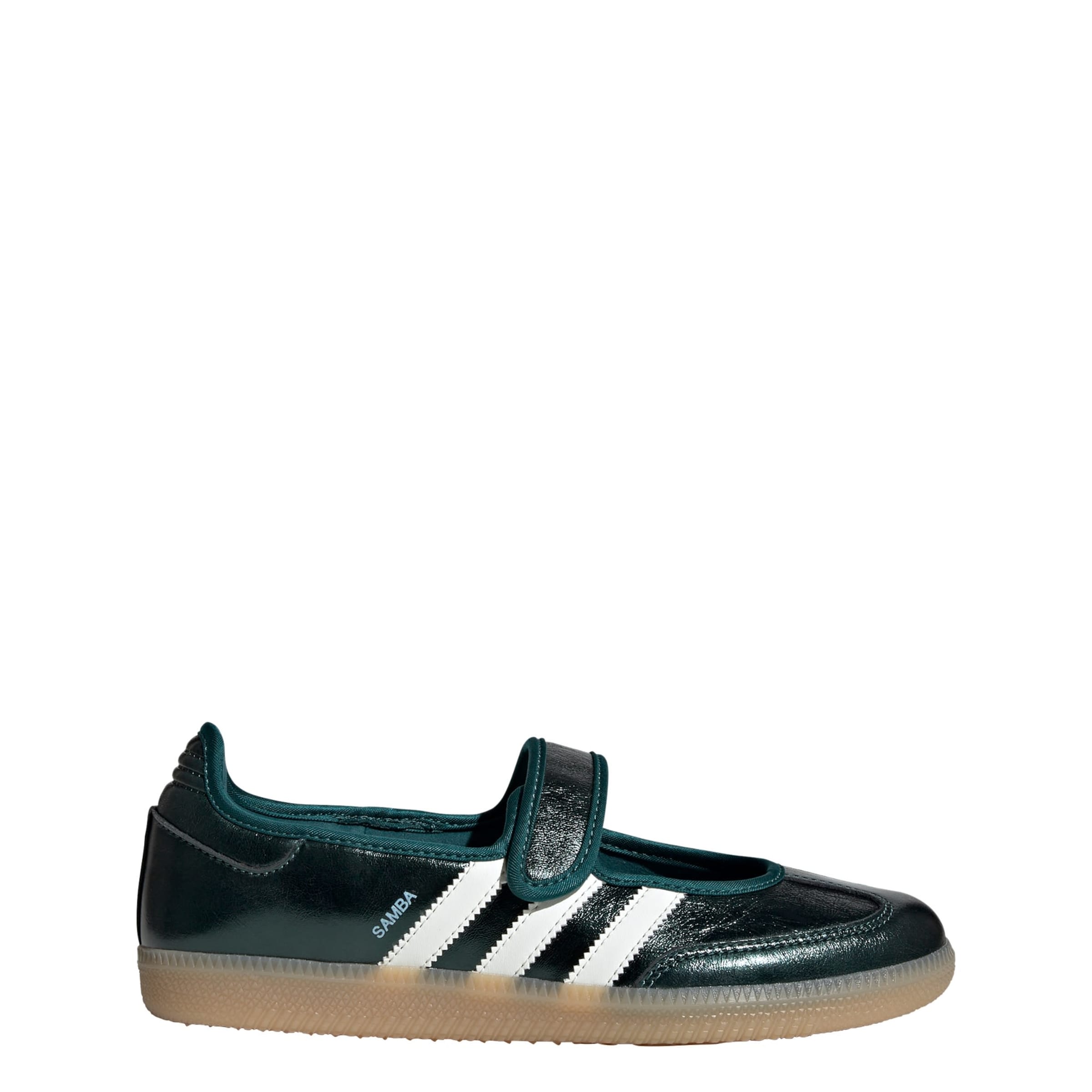 ADIDAS ORIGINALS Platform trainers 'Samba' in Green: front