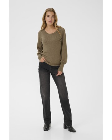 Kaffe Sweater 'Dora' in Brown