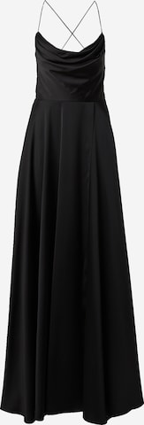 Robe de soirée Vera Mont en noir : devant