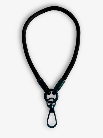 Freibeutler Key Ring 'Loop' in Black: front