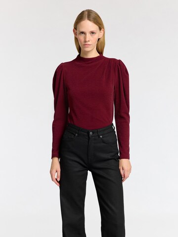 SELECTED FEMME Shirts i rød: forside