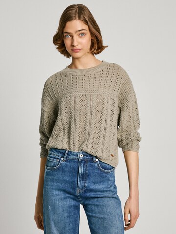 Pull-over 'ISADORA' Pepe Jeans en vert : devant