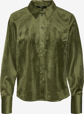 VERO MODA - Blusa 'TRIM' en verde: frente